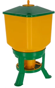 Kubic - Mangiatoia Da 20 Kg, Ideale per Polli, Galline, Tacchini E Gallinacei Di - Foto 1 di 12