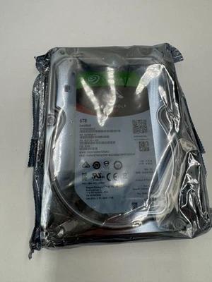 Seagate IronWolf 6TB SATA 3 3.5'' HDD (ST6000VN0033) - Open Box, Never Used - Image 1 of 3