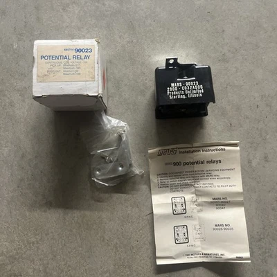 Mars 90023 Potential Relay NEW (old stock) Qty-1 Free Same Day Shipping! - Image 1 of 4