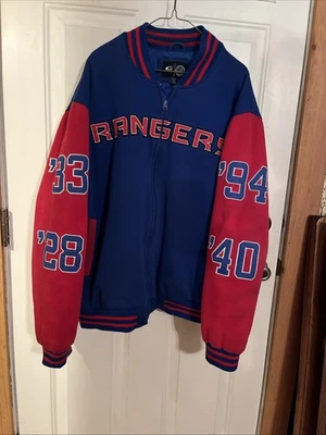 Jaqueta masculina New York NY Rangers NHL Stanley Cup Champions GIII usada GG 🔥 - Imagem 1 de 4