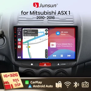 Radio estéreo para automóvil para Mitsubishi ASX 2010-2017 CarPlay GPS Android 14 navegación por satélite DAB - Imagen 1 de 29