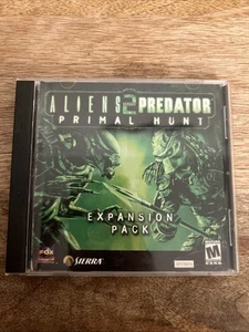 Alien Versus Predator 2 Primal Hunt Expansion Pack Pc Cd-ROM Video Game Mature - Picture 1 of 12