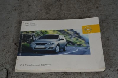 96183- Libretto Uso e Manutenzione Opel Corsa C   Dal 2000 al 2006 - Immagine 1 di 3