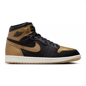 Jordan 1 Retro High OG "Black And Gold" Men's Shoe(NIB) - Picture 1 of 11