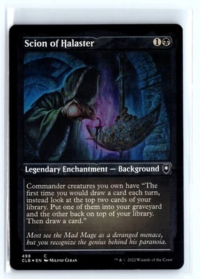 FOIL Scion of Halaster 498 Baldur's Gate Common – MTG Magic the Gathering Card - Image 1 of 4