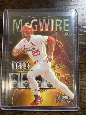 1998 Skybox Circa Thunder - Boss Mark McGwire #14 B - Image 1 of 2