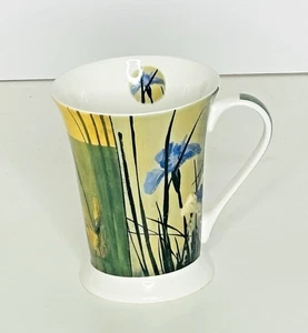 Portmeirion Pimpernel Iris Nine Patch Mug 5556 Fine Porcelain Don Li-Leger - Picture 1 of 8