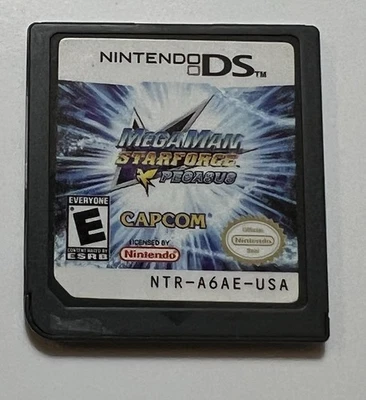 Mega Man Star Force: Pegasus (Nintendo DS, 2007) Authentic Cartridge Only Tested — 第 1/3 张图片