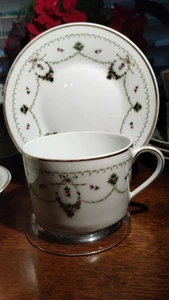 8 charles field haviland limoges cups and saucers floral garland - Picture 1 of 5