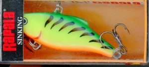 RAPALA SINKING RNR05 FIRETIGER LURE 2 1/2" BODY - Picture 1 of 2