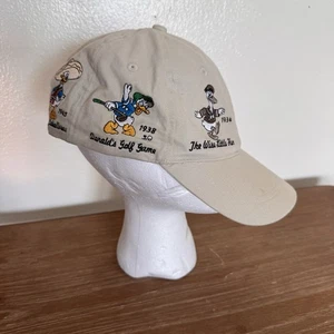 Vintage Walt Disney World Strap Back Hat Donald Duck Through the Years Cap Erwachsene - Bild 1 von 12