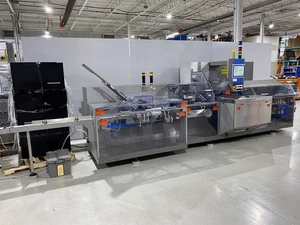 Uhlmann continuous motion horizontal cartoner for tuck closure model C2205 - Picture 1 of 12