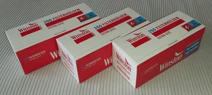 NEU 2x 250 WINSTON Filterhülsen Zigarettenhülsen Extra Size + ca. 100 Hülsen - Bild 1 von 4