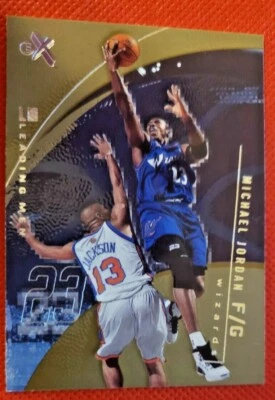 2001-02 E-X #98 Michael Jordan Team: Washington Wizards Basketball - Image 1 of 4