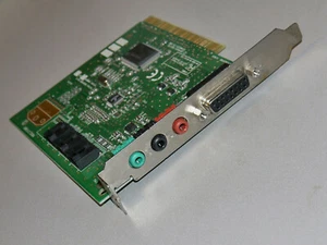 PCI-Karte Creative Labs - Modell CT5803 - interne Sound Karte mit Gameport - Bild 1 von 3
