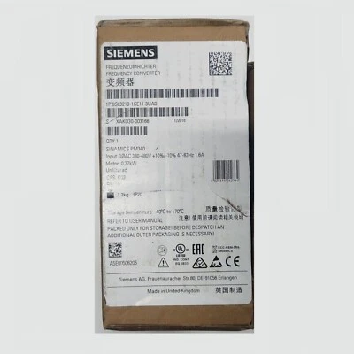 New Siemens 6SL3210-1SE11-3UA0 6SL32101SE113UA0 converter Power Module PM340 - Image 1 of 2