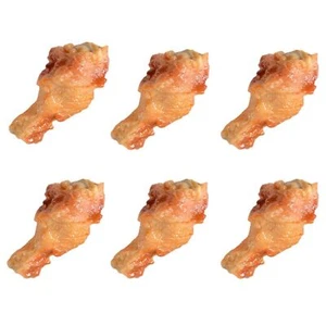 6 PCS Simulated Grilled Chicken Leg Model Artificial Food Model Fake Lifelike... - Picture 1 of 4