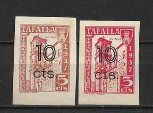 spain civil war tafalla 10 cts mng - 9/26 - Picture 1 of 1