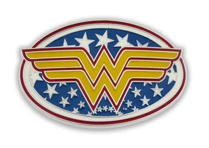 Wonder Woman Comics Belt Buckle DC Original Halloween Cosplay Costume Cowgirl - Picture 1 of 9