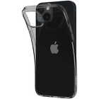 Handyhlle fr iPhone 15 Plus Spigen Silikon Case Cover Futeral Etui Transparent