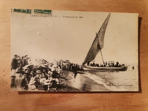 CPA 66 CANET-PLAGE - Promenade en Mer - Imagen 1 de 2