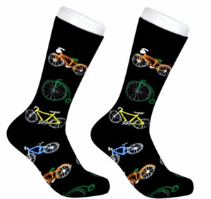 The TIE STUDIO - calcetines novedosos unisex para bicicletas (hombres o mujeres)  - Imagen 1 de 3