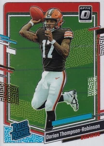 Dorian Thompson-Robinson 2023 Donruss Fútbol Óptico Clasificado Novato #225 Marrones - Imagen 1 de 2