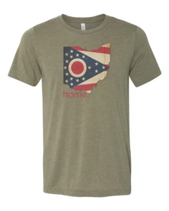 OHIO ERWACHSENEN T-SHIRT, Ohio Is Home, SUBLIMATION TEE, THE BUCKEYE STATE T-SHIRT - Bild 1 von 8
