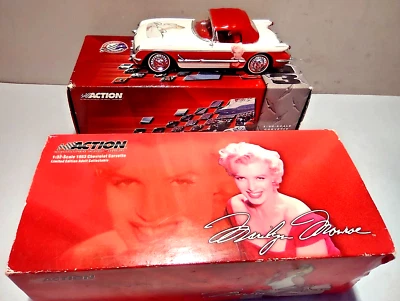 ACTION 1953 MARILYN MONROE CORVETTE LIMITED EDITION  1:32 DIE CAST CAR - Image 1 of 4