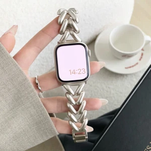 Metal Band Stainless Steel Strap Bracelet For Apple Watch 9 8 7 6 5 4 Ultra 49mm - Picture 1 of 12