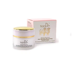 Crema Antiarrugas Placenta Oveja Tiande - 50g | Recuperación Nocturna para 35+ Piel | D - Imagen 1 de 6