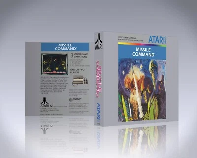 Atari 5200 Case - NO GAME - Missile Command - Image 1 of 3