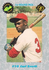 1990 Classic Draft Picks Baseball #10 Carl Everett