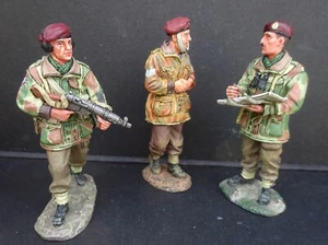 king &country MG010/16/70 54mm ww2 - 3 British paratroopers 2007 MIB oop - Picture 1 of 5