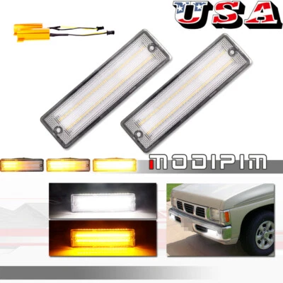 Luces de estacionamiento secuenciales de señal de giro para camioneta Pathfinder 88-97 de carrocería dura 88-95 Foto 1 de 4