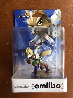 Fox Amiibo - Super Smash Bros - Nuevo en Caja - Nintendo Switch Wii U 3DS Foto 1 de 2