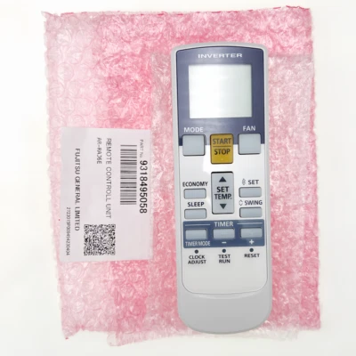 Genuine AR-RAJ6E (℃) FUJITSU GENERAL Air Conditioner Remote Control 9318495058 - Image 1 of 4