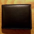 GOLUNSKI Leather MENS Bi Fold Wallet in Black/MG 046 Brand New RRP 35.00