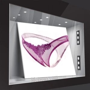 Rio Perlen Tanga Schwarz Spitze sexy Panty ouvert im Schritt offen XS S 34 36 38 - Bild 1 von 5