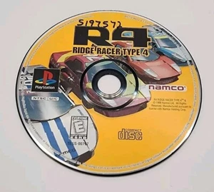 R4 Ridge Racer Type 4 PlayStation 1 PS1 Disc Only Tested - Picture 1 of 2
