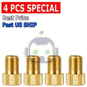 10pcs Presta to Schrader Valve Adapter Converter Bicycle Bike Tire Tube - Picture 1 of 9