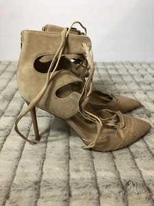 Karl Lagerfeld hellbraun Addily Caged High Heel Stiletto Größe 7,5 - Bild 1 von 9
