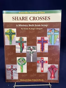 Aanraku Stained Glass Share Crosses - Picture 1 of 2