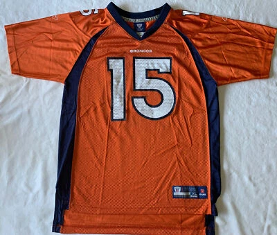 Tim Tebow Orange Jersey Youth XL Denver Broncos NFL Football Reebok Foto 1 de 4