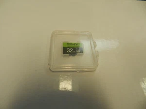 Genuine OEM PNY Turbo Performance 32GB Micro SDHC I 3 Memory Card - Picture 1 of 1