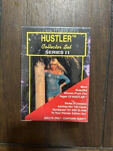 HUSTLER SERIES II COLLECTOR CARD SET ADULT FACTORY SEALED SET 100-CARDS