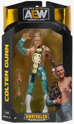 JAZWARES Colten Gunn - AEW Unrivaled Collection Series #16