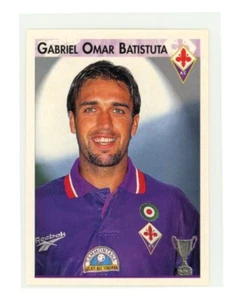 GABRIEL OMAR BATISTUTA 1996-97 Panini Calcio Coppe Sticker #57 C1 - Picture 1 of 2