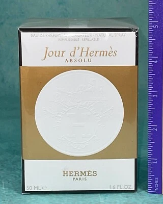 Perfume Jour d’Hermès ABSOLU de Hermes Paris spray tamaño completo 50 m EDP NUEVO EN CAJA sellado Foto 1 de 4