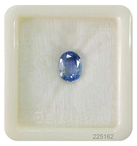 Neelam Stone 5.25 Ratti Original Certified Natural Blue Sapphire Gemstone. - Picture 1 of 4